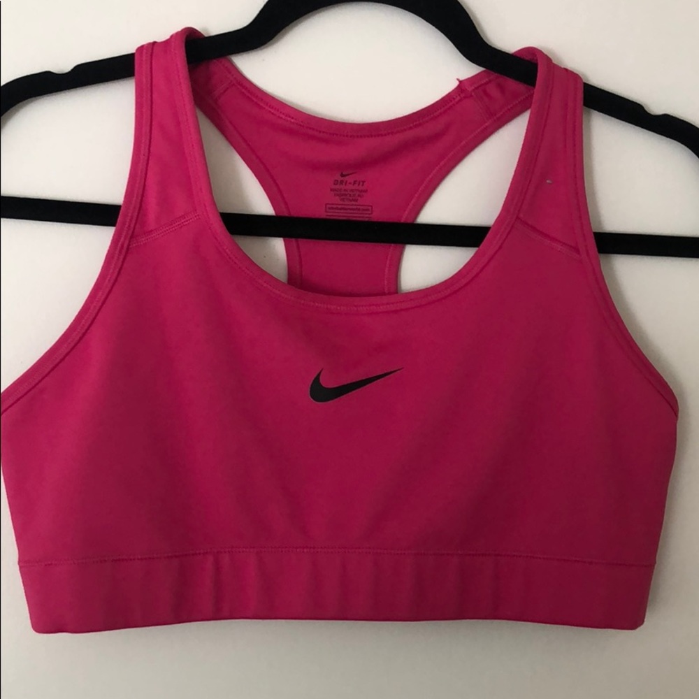 Pink Nike Sports Bra
